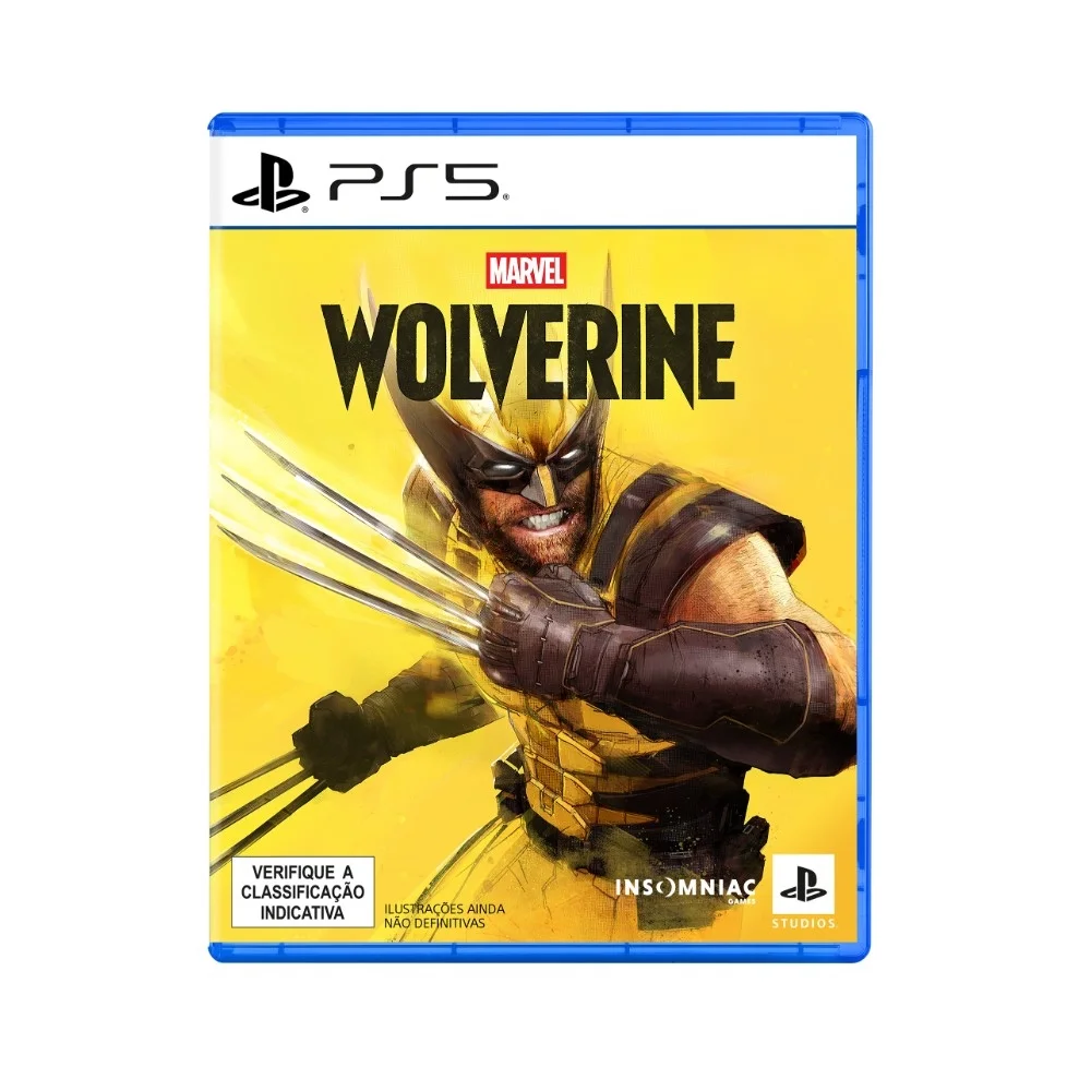 Capa do jogo Marvel’s Wolverine para PS5
